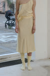 BASERANGE DYDINE Midi Skirt France BAS-SKDYM-VI-AU24-SFYH SKDYM Sophia Yellow